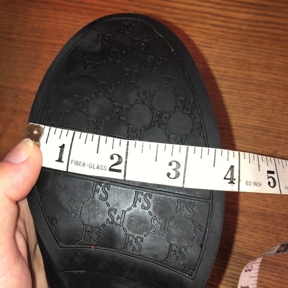 Franco Sarto Boots Womens Chipper Logo Tall Riding Black Leather Heels​​ - Picture 7 of 10